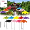 thumbnail image 1 of Umbrella,Clearance,Large Garden Parasol With Plant Stake Outdoor Sunlight Shade And Rain Protection Umbrella For Potted Plants, 1 of 10
