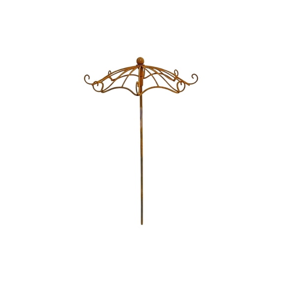 Umbrella Climbing Trellis, Metal Outdoor Rustproof 3D Climbing Vine Support for Courtyard Wisteria Rose Plant Growth