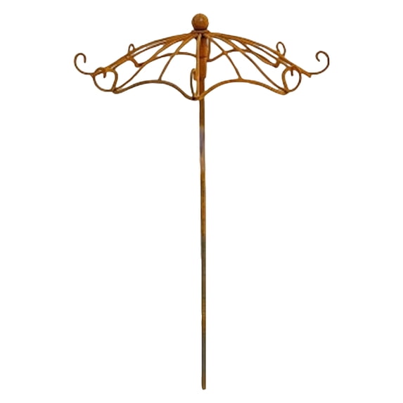 Umbrella Climbing Trellis, Metal Outdoor Rustproof 3D Climbing Vine Support for Courtyard Wisteria Rose Plant Growth
