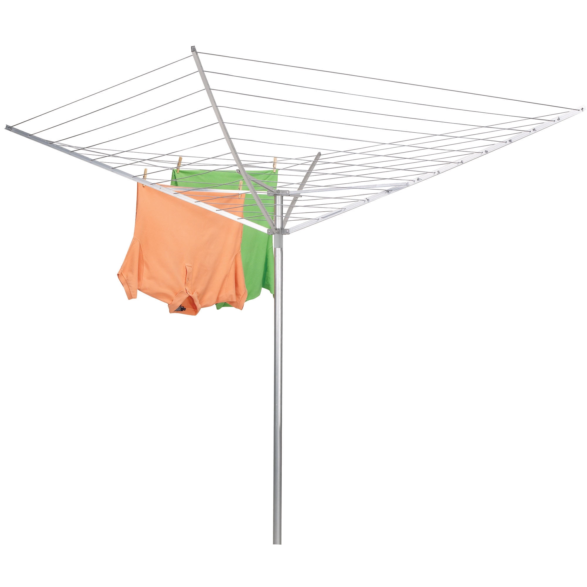 Umbrella Clothesline Outdoor Dryer, 12 Lines with 165 Feet of Drying