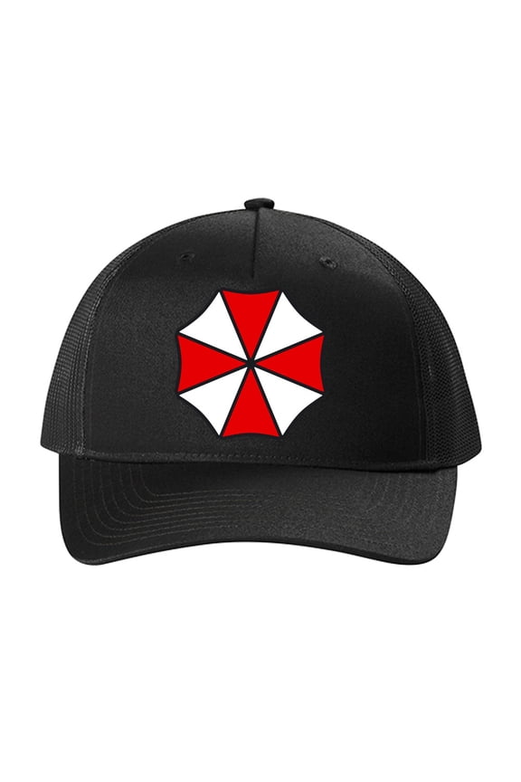 Umbrella Corp 5 Panel Printed Trucker Cap