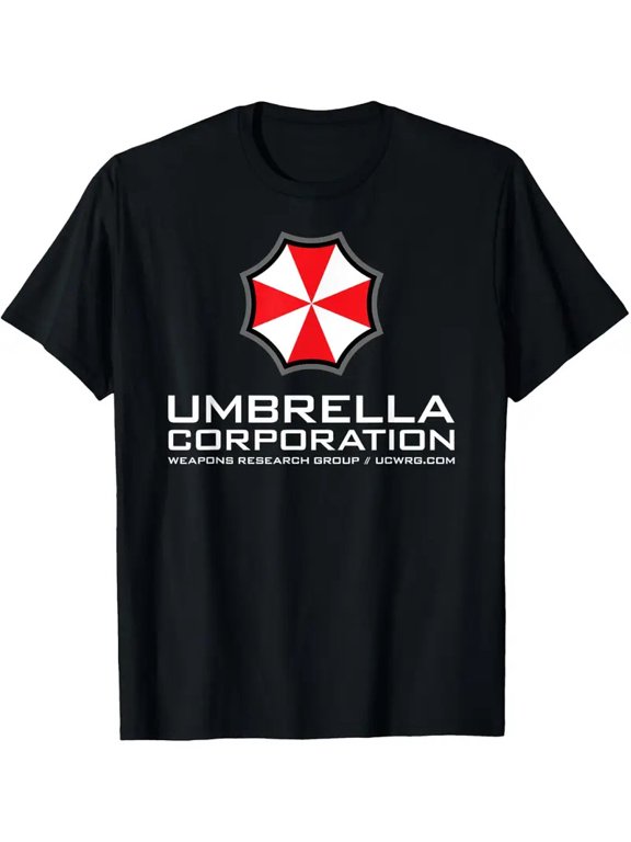 Umbrella Corporation Ucwrg Stacked Logo Cotton Fun Diymen's Design Celebration Style With Classic Appeal T-Shirt, Size S-5XL