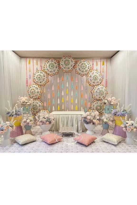 Umbrella Decorative Colorful,Unique Wedding Decor Small Umbrella Wedding Umbrella Vintage , handmade ,Decoration umbrella, aesthetic deco