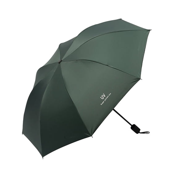Umbrella Inverted Reverse Umbrellas Automatic Three Fold Eight Wind-Proof with Glue for Sun Protection, Strong Umbrella for Wind and Rain Compact Travel