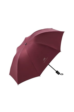 Umbrella Inverted Reverse Umbrellas Automatic Three Fold Eight Wind-Proof with Glue for Sun Protection, Strong Umbrella for Wind and Rain Compact Travel