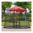 thumbnail image 1 of Umbrella Mosquito Net 7.5-11ft, Patio Umbrella Bug Netting, Universal Canopy Mesh Screen, Adjustable Insect Shield for Outdoor Use, 1 of 6