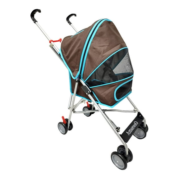 Umbrella Pet Stroller Brown