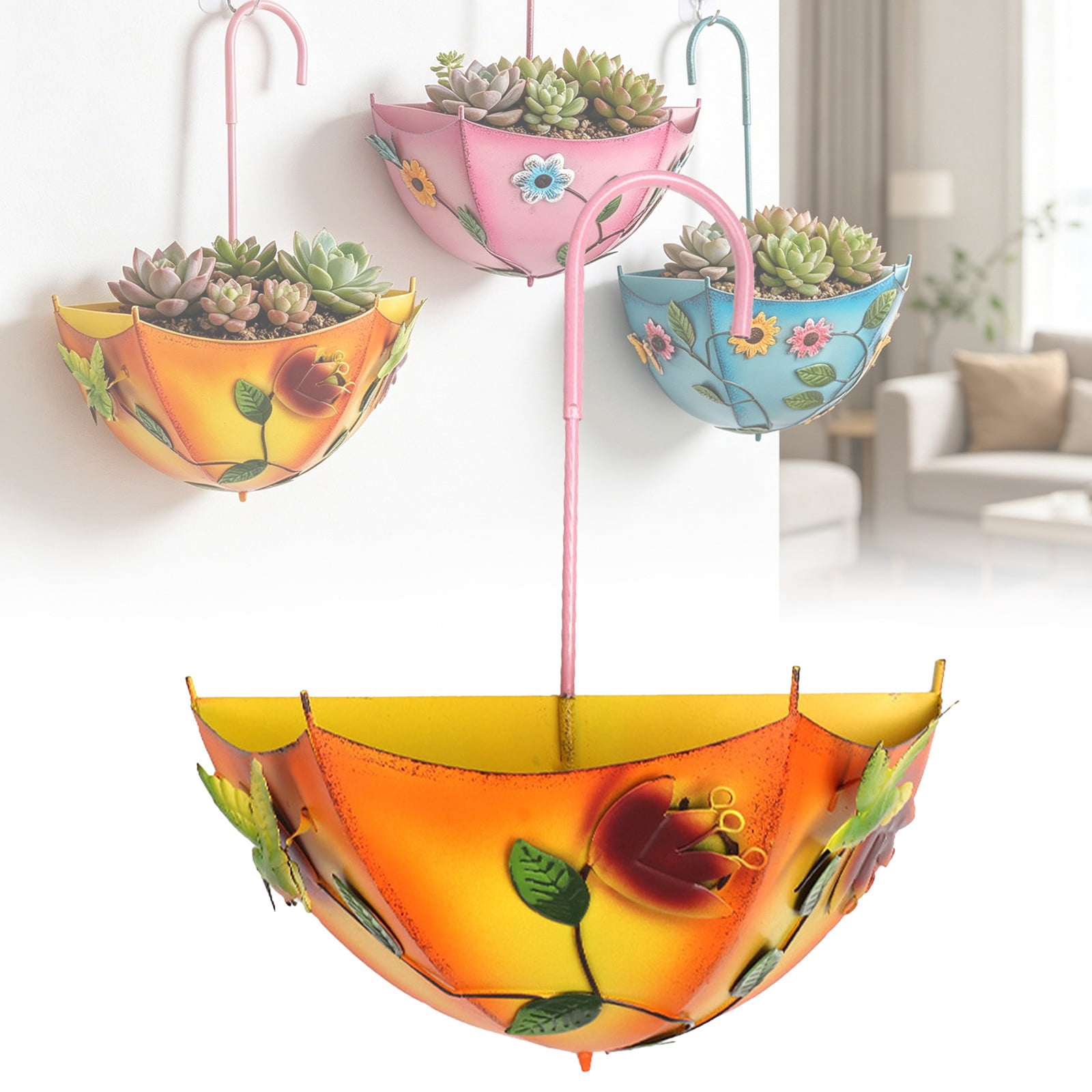 Umbrella Planter for Patio Table,Umbrella Table Planter,Umbrella Flower