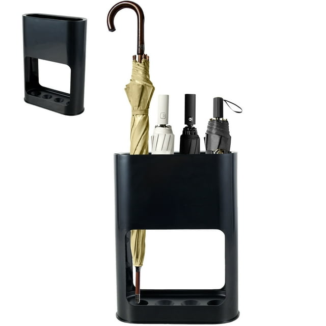 Umbrella Rack with Removable Drip Tray,Freestanding Umbrella Holder