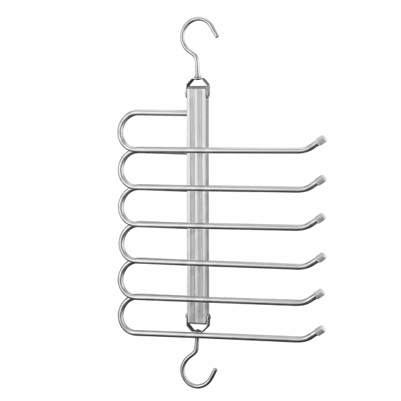 Umbrella Shaped 10-Hook Accessory Hanger, Multi Hook Closet Organizer with Swivel Hook, Space Saving Storage Rack for Camisoles, Lingerie, Scarves, Belts and Bag Straps
