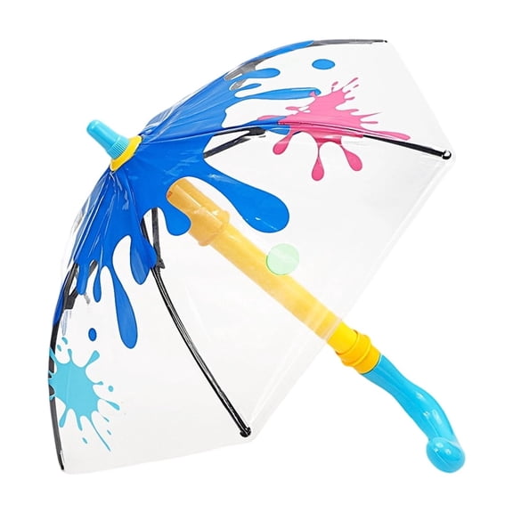 Generic Umbrella-Shaped Pull String Water Blaster Toy, Outdoor Summer Fun, 1 Pack