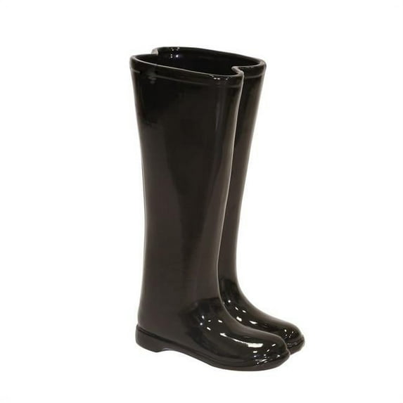 Umbrella Stand Boots, Black