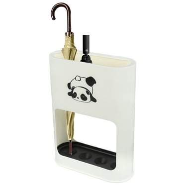 Umbrella Stand Holder with Removable Drip Tray Nonslip Umbrella Rack Space Saving Umbrella Stand Rack Stylish Indoor Umbrella Organizer Umbrella Caddy for Entryway Home Office