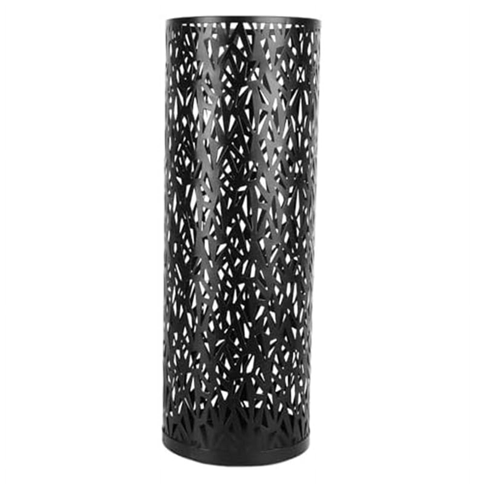Umbrella Stand Hollow Freestanding Umbrella Stand Umbrella Bucket Decoration Home  Decoration Black