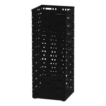 Umbrella Stand Umbrella Holder for Entryway Metal Square Umbrella Rack Organizer Freestanding Umbrella Storage Bucket for Canes Walking Sticks