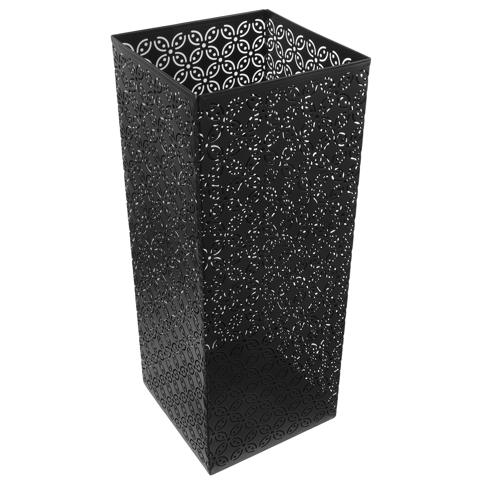 Umbrella Storage Bucket Sponge Holder Umbrellas for Rain Household Bracket Office Black