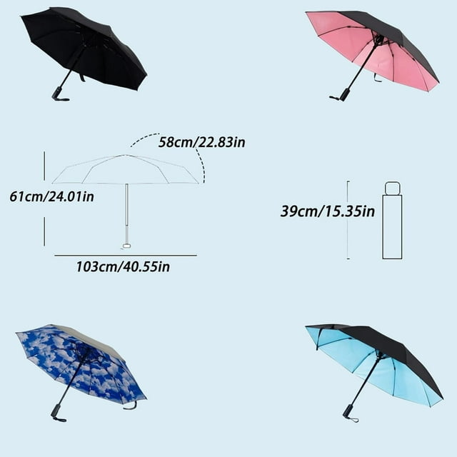 Umbrella With Fan Umbrella With Fan USB Rechargeable Universal Umbrella