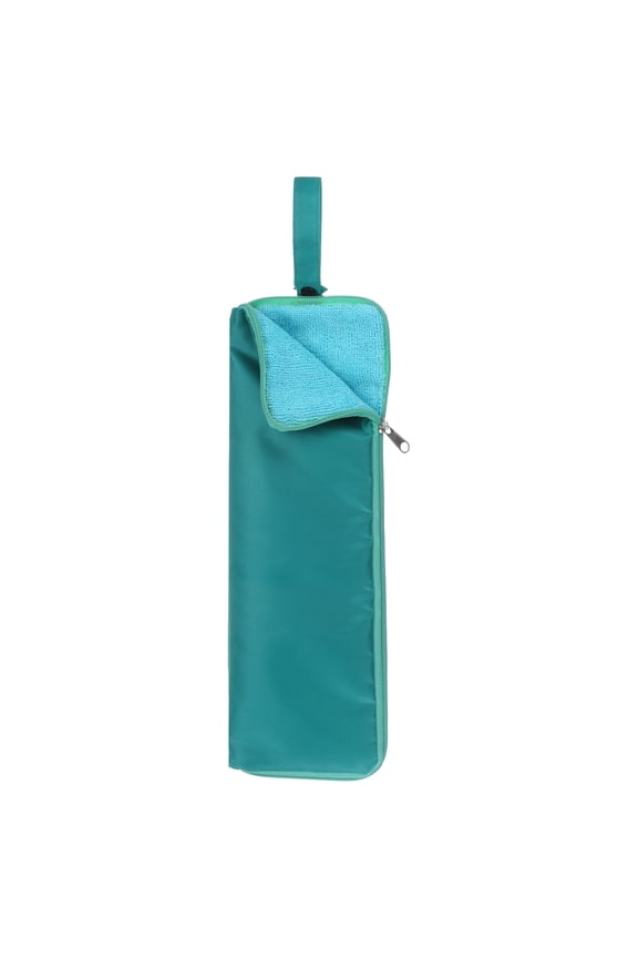 Umbrellas Bag Carry Bag 4.9"x15" Portable Reversible Wet Umbrella Sleeve Folding Cover Waterproof Pouch Case Blue Green
