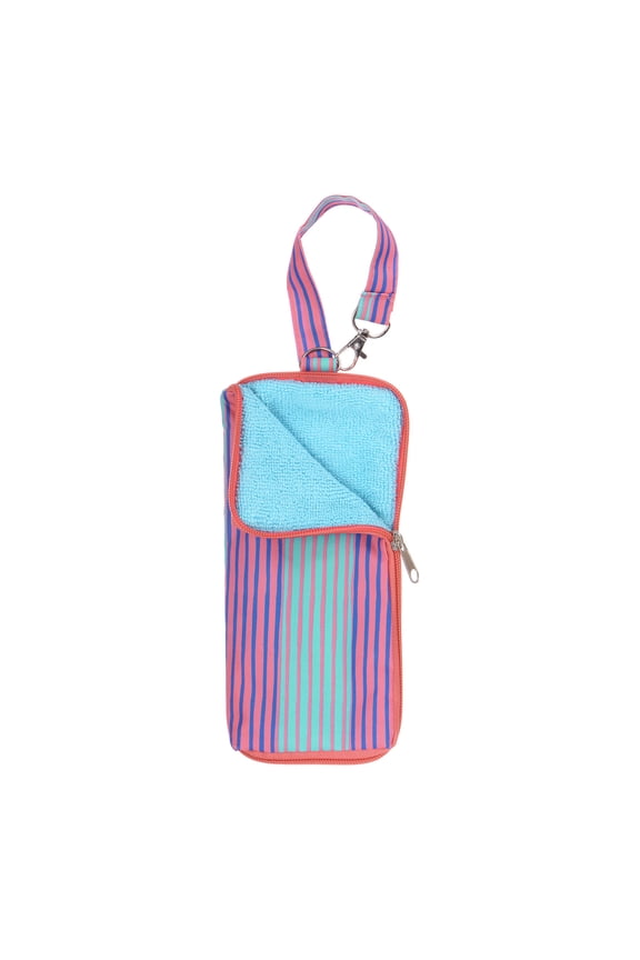 Umbrellas Bags for Wet Travel Umbrellas 3.9"x8.7" Portable Cover Carry Storage Bag Case Sleeve Red Stripe