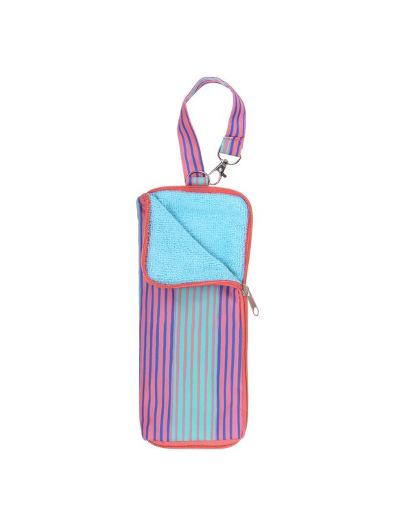 Umbrellas Bags for Wet Travel Umbrellas 3.9"x9.8" Portable Cover Carry Storage Bag Case Sleeve Red Stripe