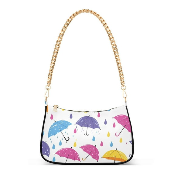 Umbrellas RaindropWomen Small Shoulder Bag Crossbody Tote Hobo Bags Purse Clutch Handbags with Chain Strap for Women
