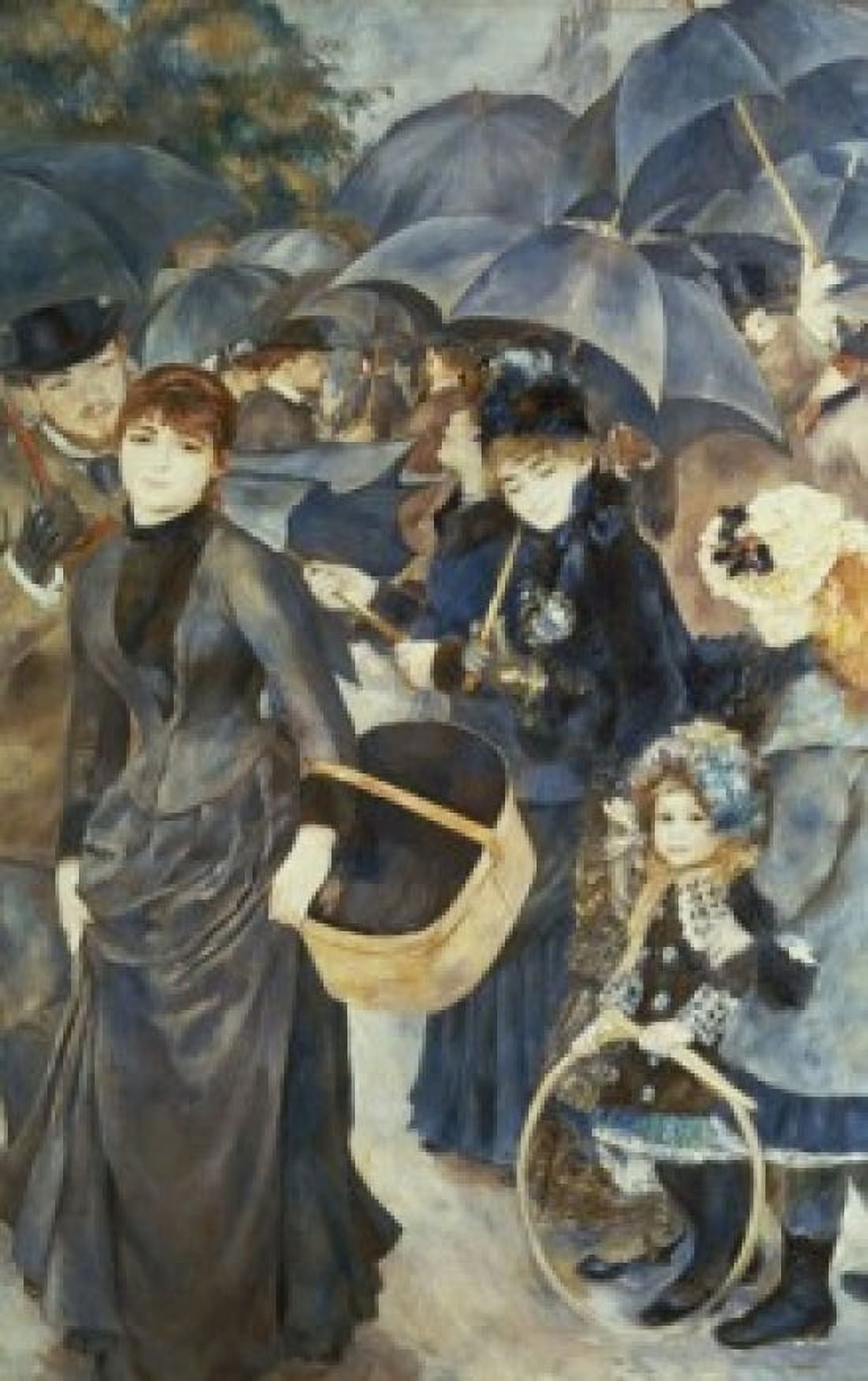 The Umbrellas c 1883 Pierre-Auguste Renoir (1841-1919 French) Oil on canvas National Gallery London England Canvas Art - Pierre-Auguste Renoir (18 x 24)