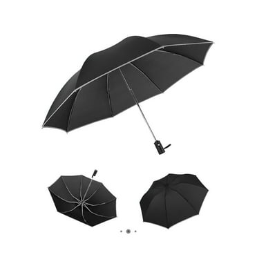 Umbrellas for Rain Automatic Umbrella Reverse Folding Business Umbrella With Reflective Strips Sun Umbrella