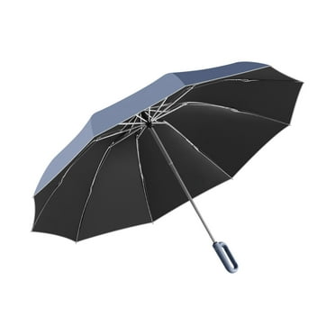 Umbrellas for Rain Ring Buckle Solid Color Fully Automatic Umbrella Reinforced And Windproof Automatic Umbrella Sun Umbrella