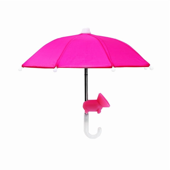 Umbrellas for Rain - Universal Phone Stand with Suction Cup and Sunshade for Outdoor Mobile Phones, 25 x 20.8 cm