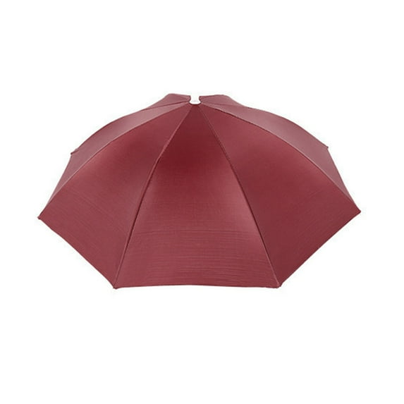 Umbrellas for Rain Windproof And Rainproof Fishing Umbrella Hat Wearing Umbrella Sunscreen Folding Umbrella Hat Outdoor Sunshade Fishing Sun Umbrella