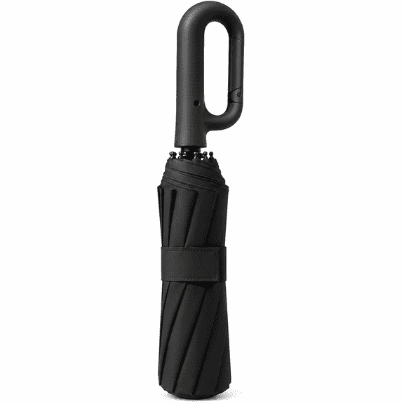 Umbremo Automatic Folding Umbrella, 10-Rib Compact Umbrella with One-Touch Open and Close for Rain and Sun