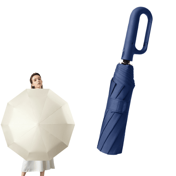 Umbremo Umbrella,Inside-Out Folding Rain Umbrella, Dual-Spine Reinforced Structure, One-Press Auto Open and Shut, Resistant Canopy, Portable Parasol for Daily Commuting and Business Trips
