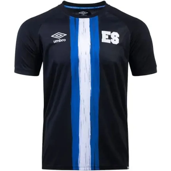 Umbro 2021-22 El Salvador Training Jersey - Black-Royal-White S