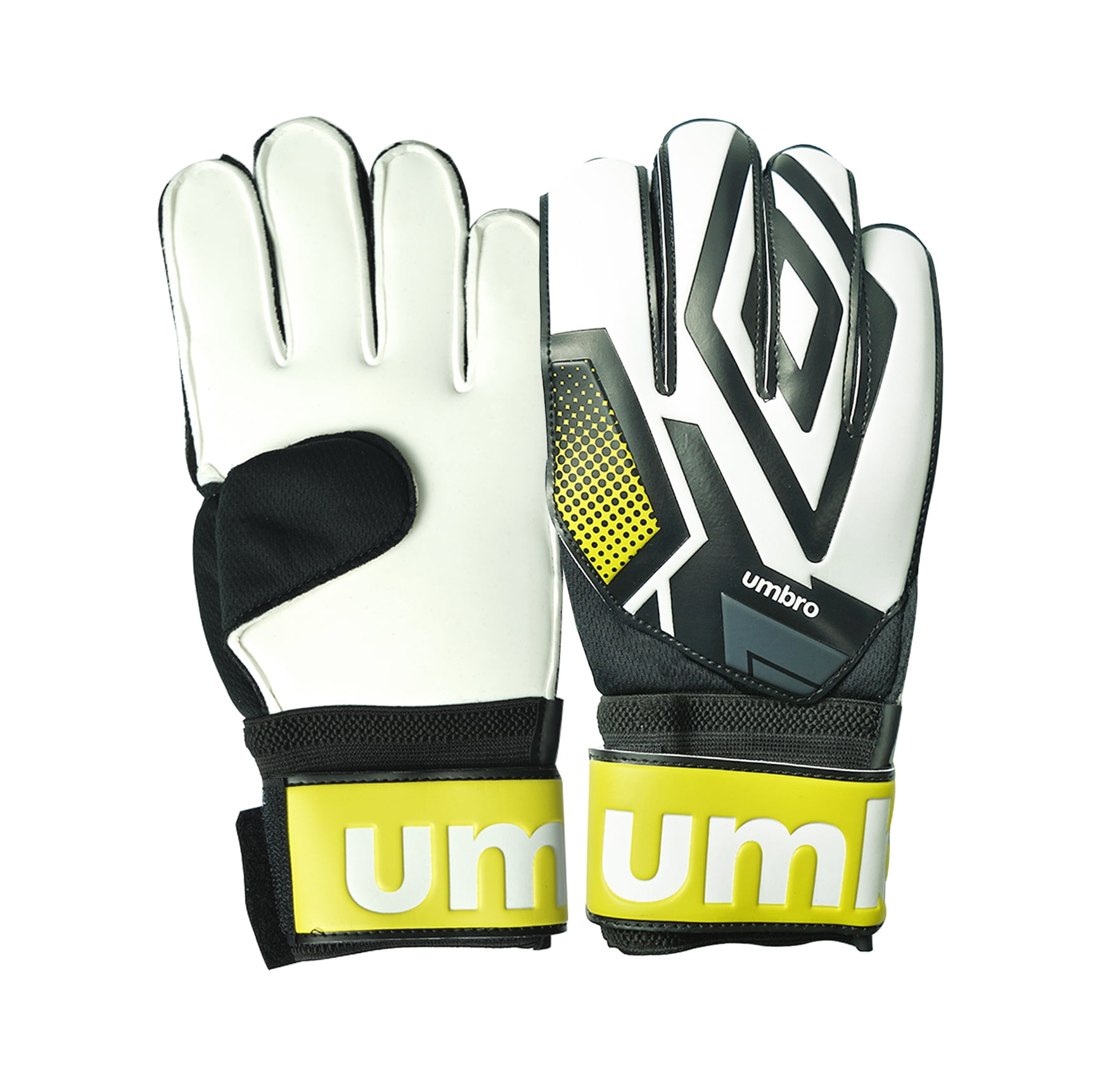 zuurstof Geslaagd Kruiden Umbro Adult Soccer Goalie Gloves, Yellow, Black, White, 1 Pair, Large size,  for Adult - Walmart.com
