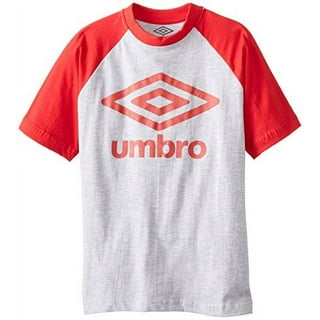 ◆UMBRO◆ Fresh Lettering Short Sleeve T-Shirt Red UQ121SRS1 Buy Red Regular Fit Short Sleeve T-Shirt (3-16yrs) from Next USA