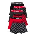 thumbnail image 1 of Umbro Boys Boxer Briefs Underwear, Kids Underwear, 6-Pack, 1 of 1