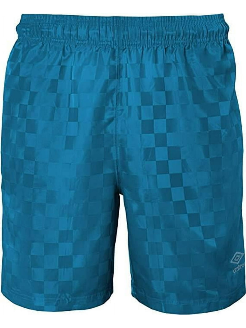 Umbro Boys Checkerboard Short, Color-Blue Jewel, Size-XLarge