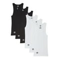 thumbnail image 1 of Umbro Boys Undershirts, 6 Pack Rib Tank Undershirts Sizes 4 - 20, 1 of 4