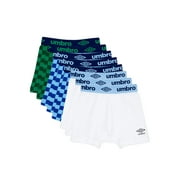 Umbro Boys Underwear, 8 Pack Cotton Boxer Briefs Sizes XS-XL