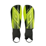 Umbro Ceramica Peewee Stirrup Soccer Shin Guards for Kids, Bright Yellow
