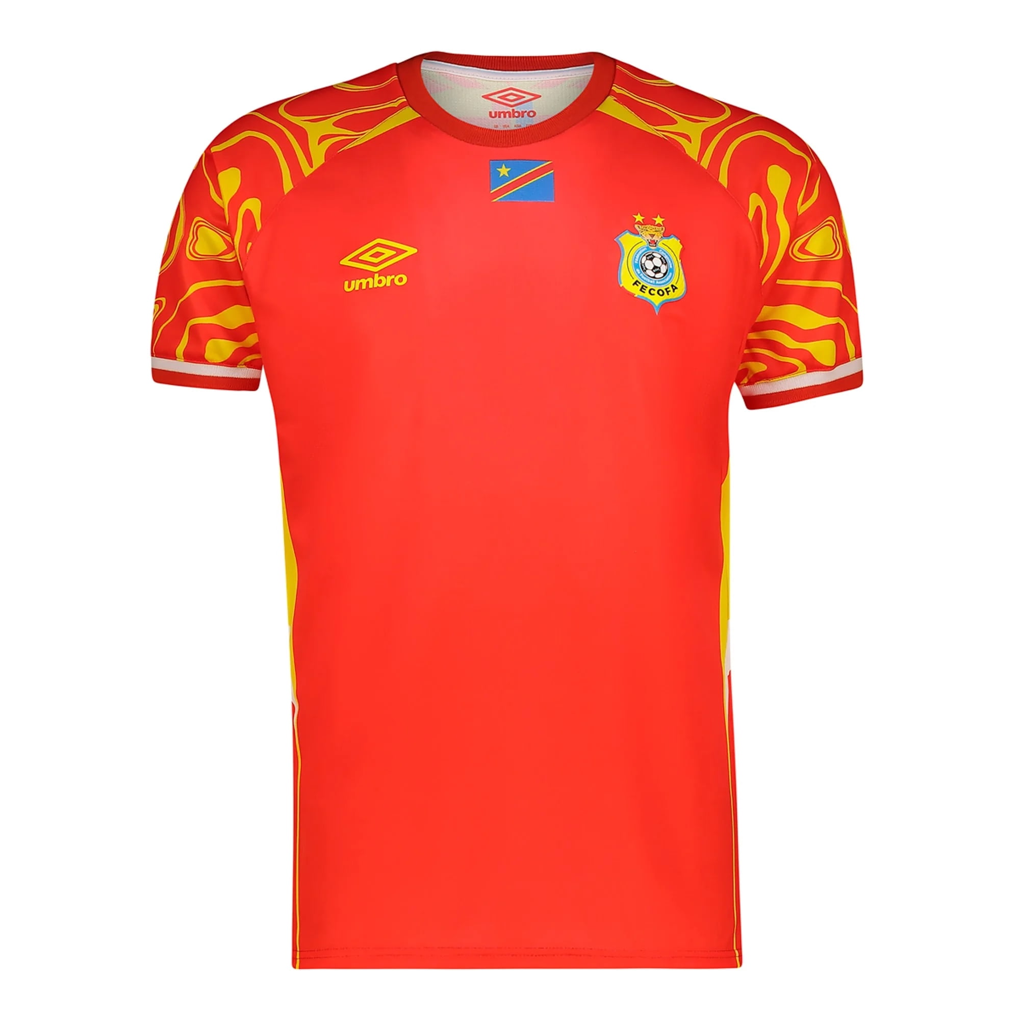 Umbro DR Congo Men's Third Jersey World Cup 2026 Red - Walmart.com