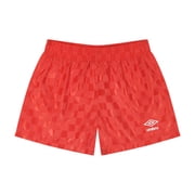 Umbro Girls Checkered Athletic Short Sizes S-XL