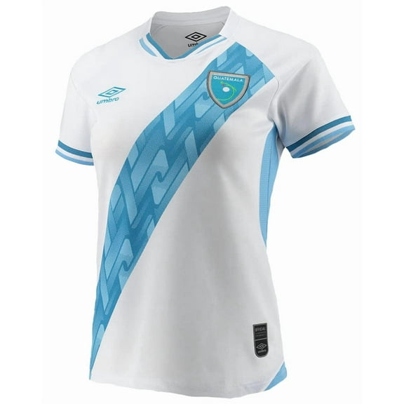Umbro Guatemala National Team Women's Home Soccer Jersey 2021 - White (X-Large)