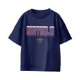 thumbnail image 1 of Umbro Kids Australia Stacked Soccer T Shirt (Navy, XS-XL), 1 of 2