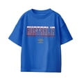 thumbnail image 1 of Umbro Kids Australia Stacked Soccer T Shirt (Royal, XS-XL), 1 of 2