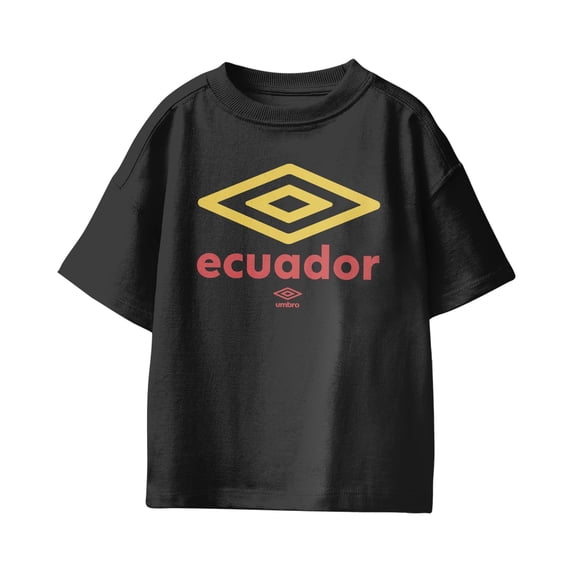 Umbro Kids Ecuador Diamond Logo T Shirt (Black, XS-XL)