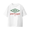 thumbnail image 1 of Umbro Kids Portugal Diamond Logo T Shirt (White, XS-XL), 1 of 4