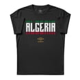 thumbnail image 1 of Umbro Men's Algeria Stacked Soccer T Shirt (Black, S-XXXL), 1 of 4