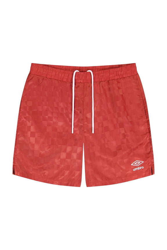 Men's Checkered Jacquard Short Sizes S-XL