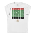 thumbnail image 1 of Umbro Men's Iraq Stacked Soccer T Shirt (White, S-XXXL), 1 of 4